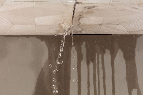 Professional Burst Pipe Cleanup technician working in Malibu, CA